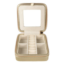 Load image into Gallery viewer, Square Jewelry Case - Gold
