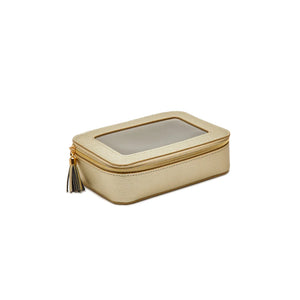 3pc Cosmetic Case - Gold