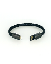 Load image into Gallery viewer, Cable USB/iPhone Bracelet - 9 inch Single Band
