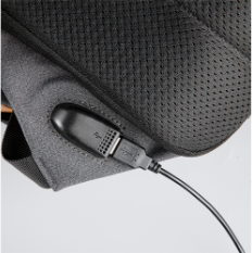 backpack with usb connector